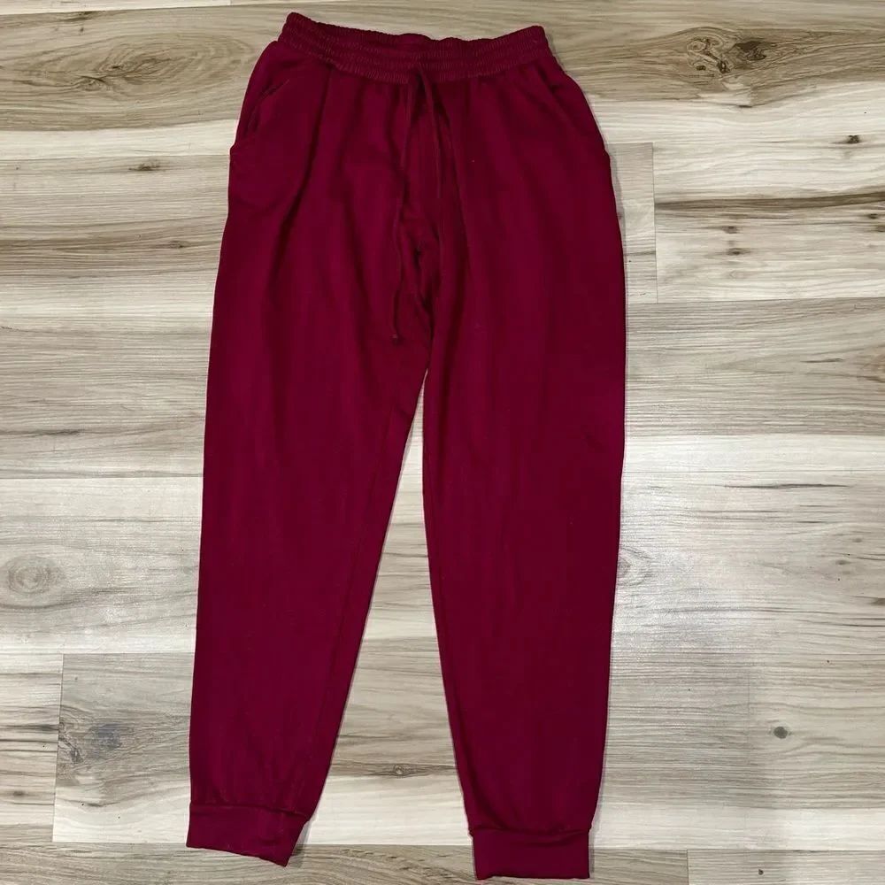Haley & June Red Butter Soft Joggers Women’s Medium